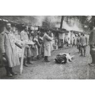 747. Camp Condé. 17 octobre 1916. 13 h. S.m.f. [légende d'origine]