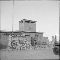 Le poste des électromécaniciens situé au point de jonction des deux barrages.