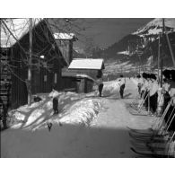 Stage d'étudiants à Saint-Christophe dans le Tyrol.