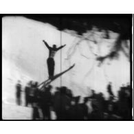 Championnat militaire de ski à Saint-Anton (Arlberg).