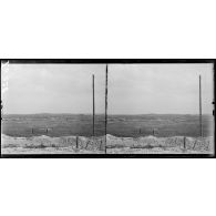 Etat des lieux  après la bataille de la Somme au sud de Péronne et destruction de l'industrie minière près de Lens en juillet 1917.