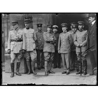 Paris. Hôtel Crillon. La mission militaire japonaise. [légende d'origine]