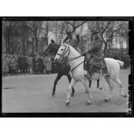 Vincennes, remise de décorations par le général Humbert, mars 1919.