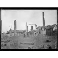 Soissons. L'usine à gaz. [légende d'origine]