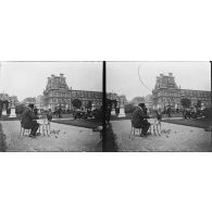 1269. Chasseurs d'oiseaux aux tuileries. [légende d'origine]