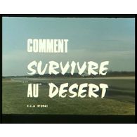 Comment survivre au désert.