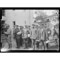 Les positions françaises sur le Vardar, mai 1916.