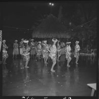 Spectacle de danse traditionnelle polynésienne du ballet Pauleria.