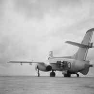 Avion Vautour sur la base de Hao.