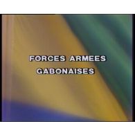 Forces armées gabonaises, manoeuvres franco-gabonaises.