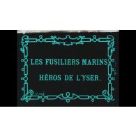 Les fusiliers marins, héros de l'Yser. (Version teintée)