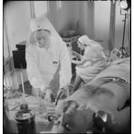 Mise en scène à l'hôpital Chaptal de Paris.