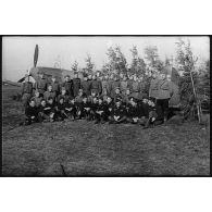 Les hommes du groupe de chasse Normandie Niémen.