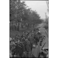 Des prisonniers de guerre français libérés se trouvent à Gundelfingen (3km au nord de Fribourg-en-Brisgau).