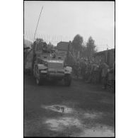 Des prisonniers français sont libérés d'un stalag dans le secteur de Denzlingen (8 km au nord-est de Fribourg-en-Brisgau).