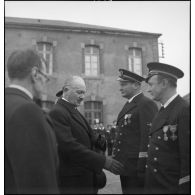 Visite du président de la République, Albert Lebrun à Brest.