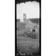 Flirey (Meurthe-et-Moselle), ruines. [légende d’origine]