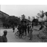 [L'avancée américaine dans le secteur de Grandpré dans les Ardennes, octobre 1918.] (version en SD)