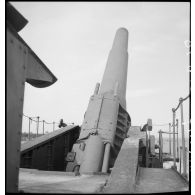 Divers plans rapprochés du tube de 400 mm de l'obusier de l'ALVF (artillerie lourde sur voie ferrée), baptisé maréchal-des-logis Lebeau.