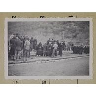 [Fête d'athlétisme à Pigna (Haute-Corse) le 28 décembre 1943.]