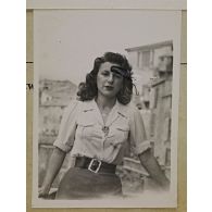 [Portrait de Margaret, Corse, octobre 1943 - juin 1944.]