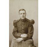 [Portrait de Georges Wormser en uniforme du 34e régiment d'infanterie].