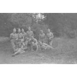 [France, années 1930. Photographie de groupe de sapeurs du 3e bataillon du 18e régiment du génie].