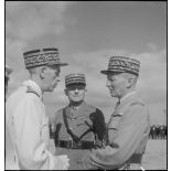 Arrivée du général d'armée Charles Huntziger à Oran.