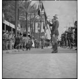 Centenaire des tirailleurs et des spahis de l'armée d'Afrique : remise de décorations.