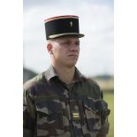 Portrait d'un chef de section du 2e régiment étranger d'infanterie (2e REI) à Tapa, en Estonie.