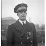 Portrait du capitaine de frégate Jacques Lapébie.