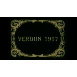 A Verdun, le terrain reconquis.