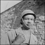 Portrait d'un soldat d'une compagnie du 219e BI.
