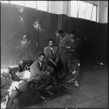 Prisonniers égyptiens à l'aérodrome de Gamil à Port-Saïd.