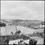 La vieille ville de Jérusalem en zone jordanienne.