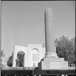 Monument commémorant la rencontre préparative au débarquement de novembre 1942 en Afrique du nord.