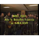 Noël 1992 avec le bataillon français de Sarajevo.