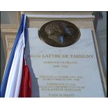 Cinquantenaire de la mort du maréchal de Lattre de Tassigny.