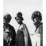 République unie du Cameroun, arrondissement de Mora, 1949. Coiffures de femmes Mandara.