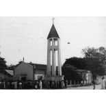 République du Sénégal, Kaolack, 1955. Eglise catholique.