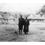 1960. Les chefs de Dimouri et Bidjale au village d'Ingali.
