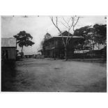 Moyen-Congo, Brazzaville, 1911. Habitations portugaises, près de l'hôpital.