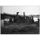 Moyen-Congo, 1911. Le bateau fluvial 