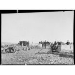 Camp de l'artillerie de montagne à Berkane, 1907. [légende d'origine]