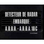 Détecteur de radar embarqué : ARBR - ARBA 10C.