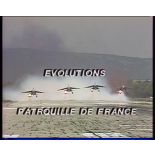 Evolutions de la Patrouille de France.