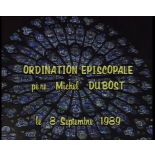 Ordination épiscopale père Michel Dubost le 8 septembre 1989.