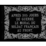 Après 305 jours de guerre, le moral du soldat français au front.