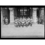 Paris, Le défilé du 14 juillet 1919. Les chefs du 21e corps d'armée. [légende d'origine]