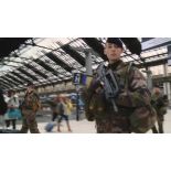Patrouille sentinelle en gare de Lyon.